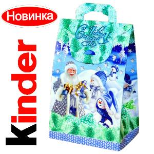 Сладкий подарок на Новый Год в жестяной упаковке весом 610 грамм по цене 1600 руб в Волжске