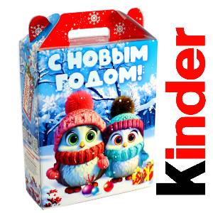 Детский подарок на Новый Год в жестяной упаковке весом 830 грамм по цене 3297 руб в Волжске